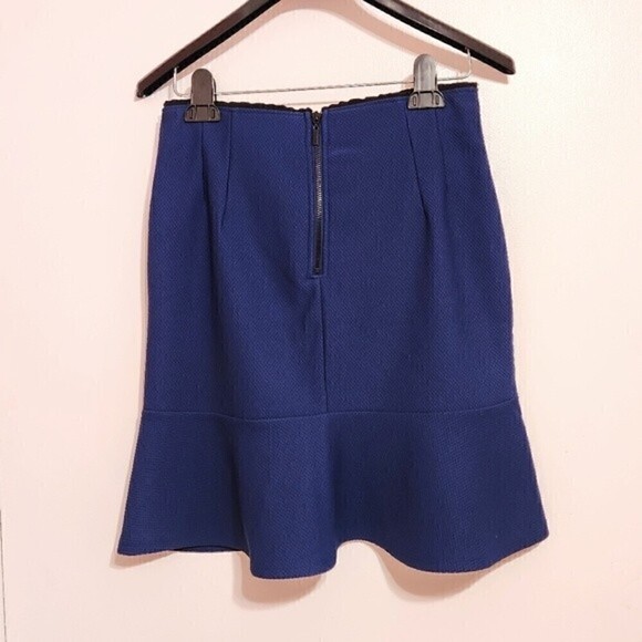 Bisou Bisou Blue Flare Mini Skirt Y2K Small - Picture 5 of 12